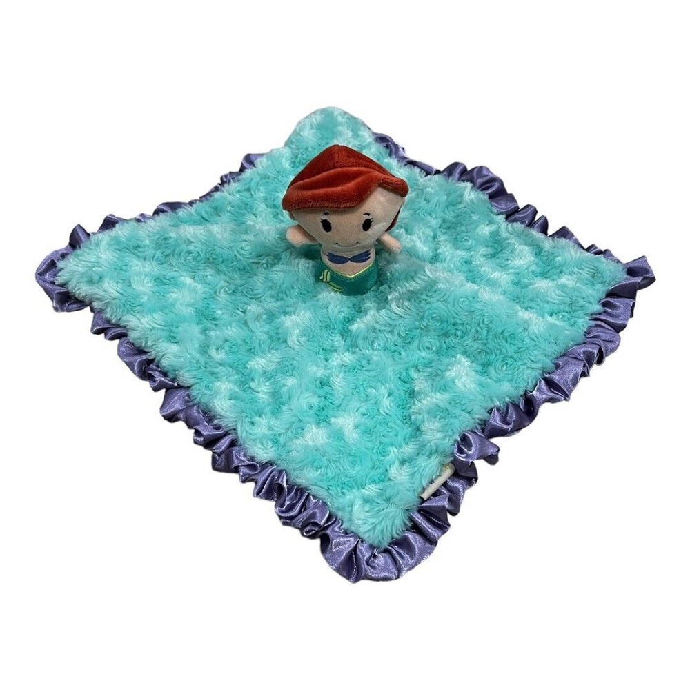 Hallmark Disney Itty Bittys Little Mermaid Ariel Lovey Security Blanket Plush